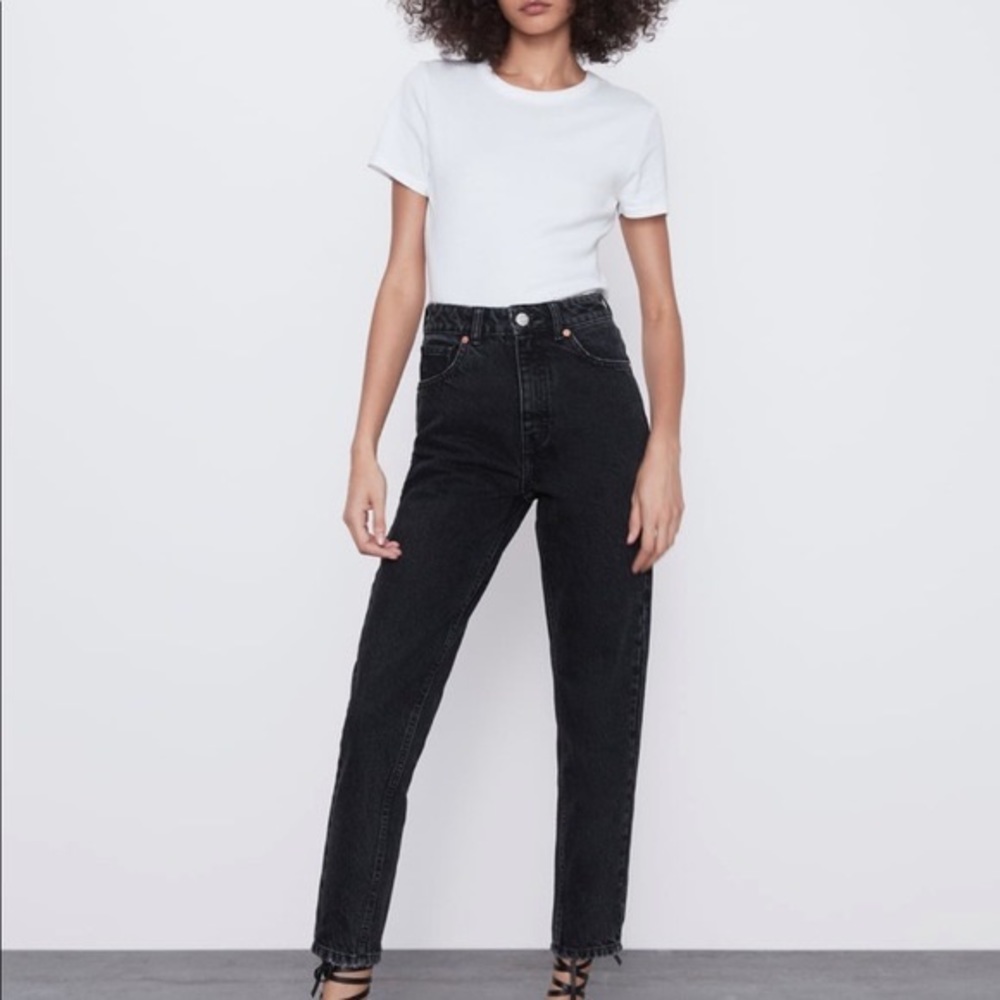 Zara mom jeans